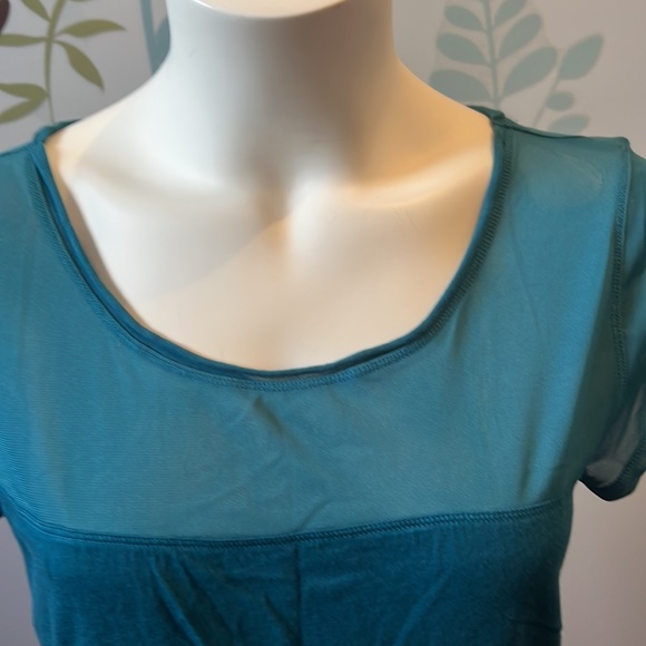 4/$20 Teal colored Tee shirt - Picture 2 of 5